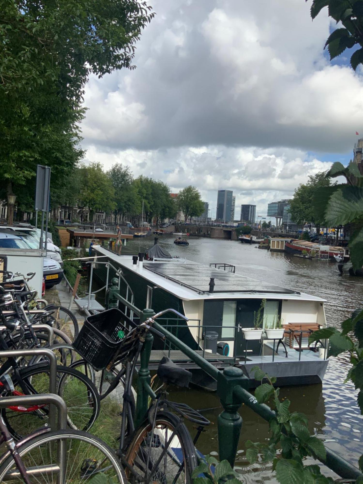 Boat No Breakfast Hotel Amsterdam Eksteriør billede
